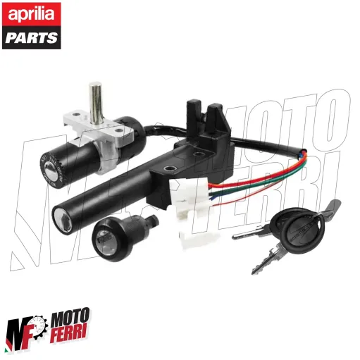 MF6728 Kit Serrature Avviamento Sella Originale Aprilia Scarabeo 50 2T 2006/2014