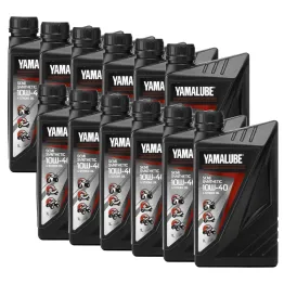 MF6734 - 12 Litri Olio Motore Yamalube 10W40 Semi Sintetico Moto Scooter 4T