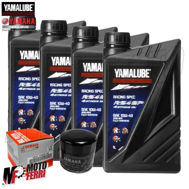MF6736 Tagliando Yamaha MT10 mod 2016/2024 - 4L Olio Yamalube RS4GP 10W40 Filtro