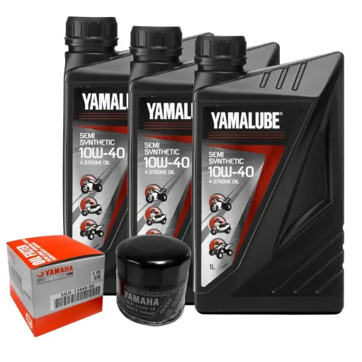 MF6738 Tagliando Yamaha Tracer 700 2016/2025 - 3L Olio Yamalube 10W40 + Filtro