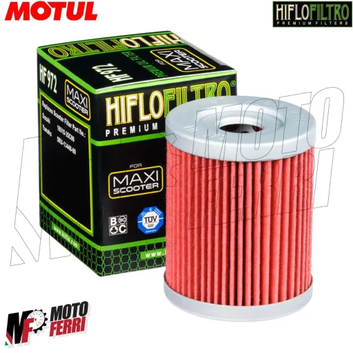 MF6741 Tagliando Suzuki Burgman 400 1999/2006 - 2L Olio Motul 5000 10W40 Filtro