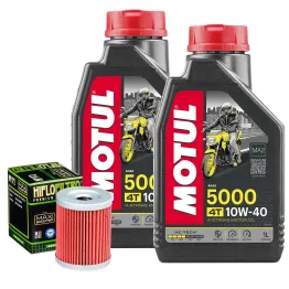 MF6741 Tagliando Suzuki Burgman 250 1999/2007 - 2L Olio Motul 5000 10W40 Filtro