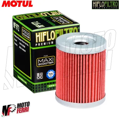 MF6741 Tagliando Suzuki Burgman 250 1999/2007 - 2L Olio Motul 5000 10W40 Filtro