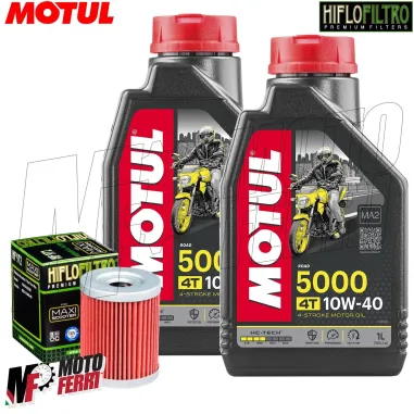 MF6741 Tagliando Suzuki Burgman 250 1999/2007 - 2L Olio Motul 5000 10W40 Filtro