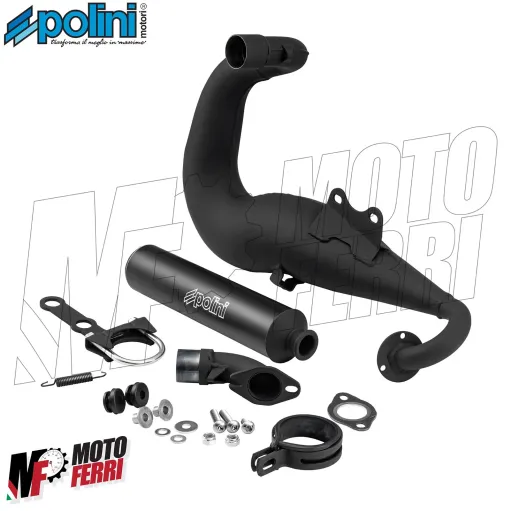 MF1083 Marmitta Polini For Race Vespa 50 Special - 125 ET3 Primavera 130CC