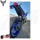 MF6748 Kit Adesivo Emblema Logo Yamaha MT125 MT03 MT07 MT09 MT10 Bianco 9,5x10cm