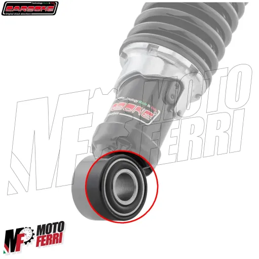 MF6751 Silent Block Ammortizzatore Posteriori Carbone Vespa GTS / Super / HPE