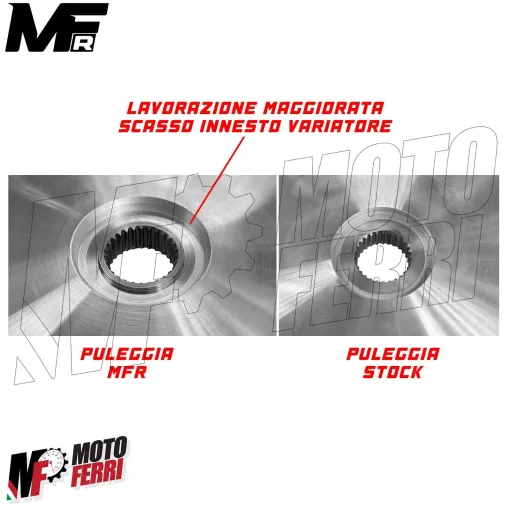 MF6752 Kit Variatore + Ventilvar MFR Limited Yamaha TMax 530 560 mod 2012 / 2025