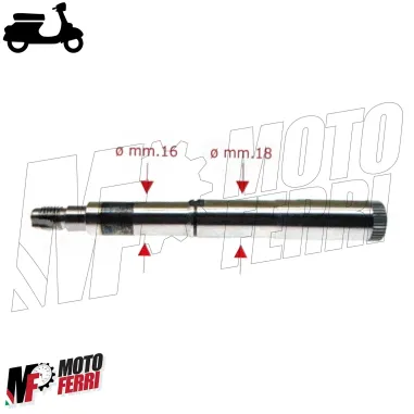 MF6759 Braccio Forcella Anteriore per Piaggio Vespa PX 125 150 200 Prima Serie