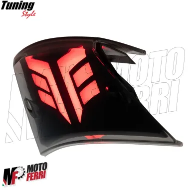 MF6760 Fanale Stop Posteriore Led Fumè per Piaggio ZIP / SP mod 2000 / 2013