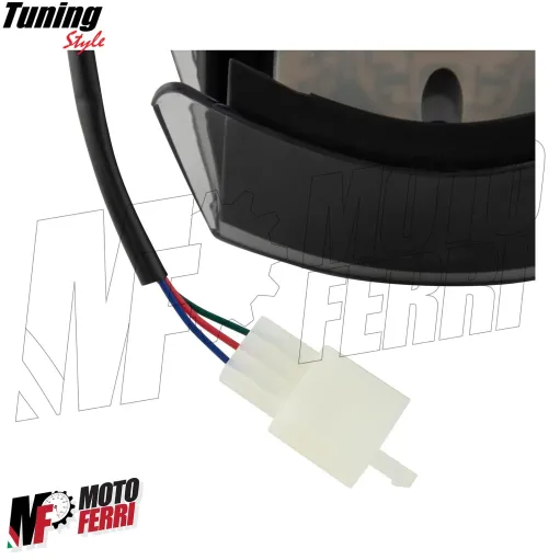 MF6760 Fanale Stop Posteriore Led Fumè per Piaggio ZIP / SP mod 2000 / 2013
