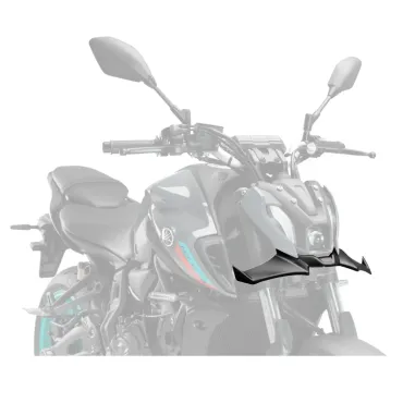 MF6762 Spoiler Downforce Fanale Anteriore Yamaha MT-07 2021 2022 2023 2024