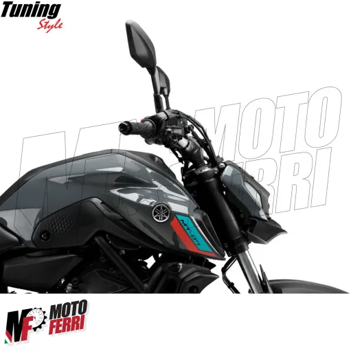 MF6762 Spoiler Downforce Fanale Anteriore Yamaha MT-07 2021 2022 2023 2024
