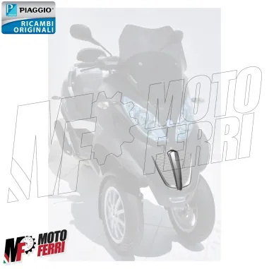MF6772 Griglia Radiatore Grezza Originale Piaggio MP3 125 250 300 400 2008/2014