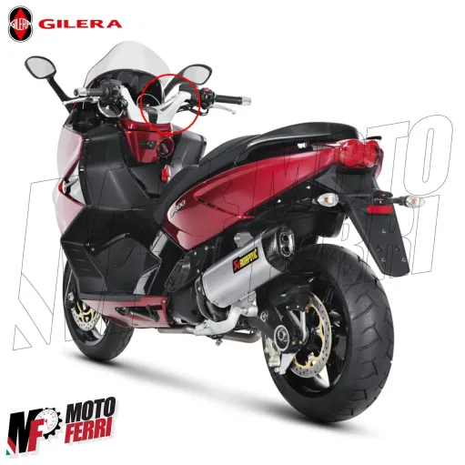 MF6774 - Semimanubrio Destro Originale Aprilia SRV 850 / Gilera GP800