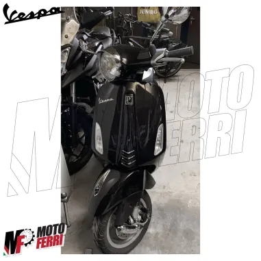 MF6775 Emblema Scudetto Stemma Nero Piaggio Vespa GTS GTV LX S Primavera Sprint