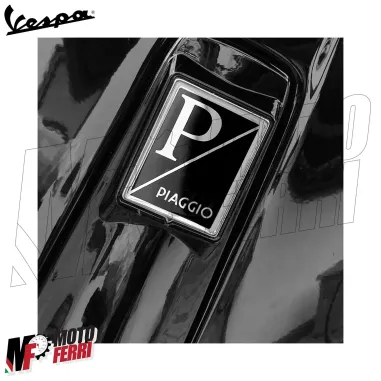 MF6775 Emblema Scudetto Stemma Nero Piaggio Vespa GTS GTV LX S Primavera Sprint