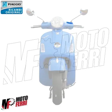 MF6776 Coperchio Pompa Freno Anteriore Azzurro Sky Originale Vespa GTS 125 250