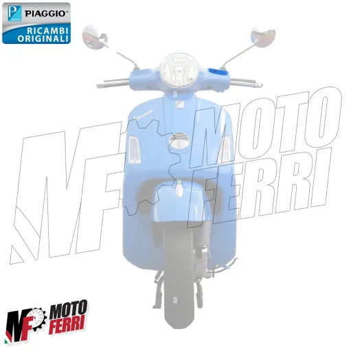 MF6776 Coperchio Pompa Freno Anteriore Azzurro Sky Originale Vespa GTS 125 250