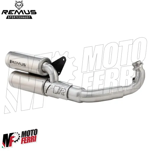 MF6779 Marmitta + Collettore Remus Double Mesh Vespa GTS 300 HPE mod 2021 / 2024