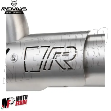 MF6779 Marmitta + Collettore Remus Double Mesh Vespa GTS 300 HPE mod 2021 / 2024