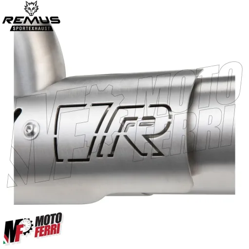 MF6779 Marmitta + Collettore Remus Double Mesh Vespa GTS 300 HPE mod 2021 / 2024