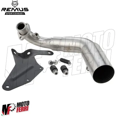 MF6779 Marmitta + Collettore Remus Double Mesh Vespa GTS 300 HPE mod 2021 / 2024