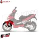 MF6785 Parafango Anteriore Rosso Originale Gilera Runner 50 125 200 SP VX VXR