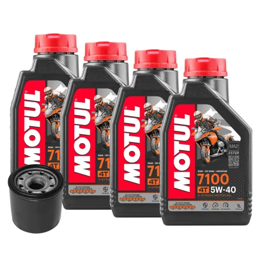 MF6789 Tagliando Aprilia RSV4 1000 2009/2018 - 4L Olio Motul 7100 5W40 + Filtro