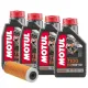 MF6790 Tagliando KTM 1290 Super Adventure 15/22 - Olio Motul 7100 10W50 Filtro