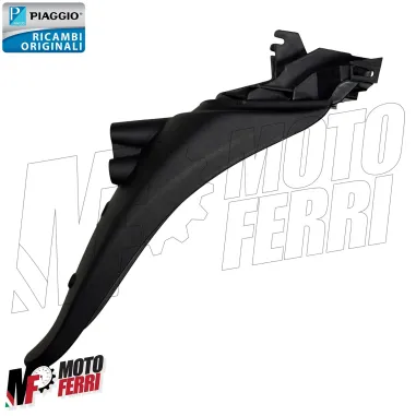 MF5738 Parafango Portatarga Posteriore Nero Piaggio Beverly 400 500 (2006/2008)