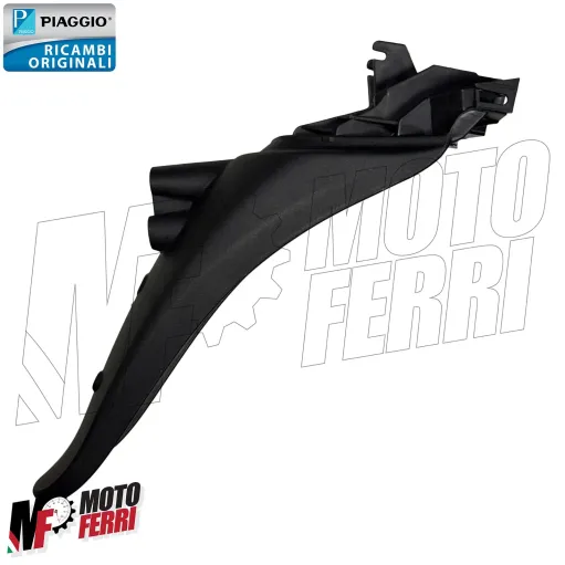 MF5738 Parafango Portatarga Posteriore Nero Piaggio Beverly 400 500 (2006/2008)