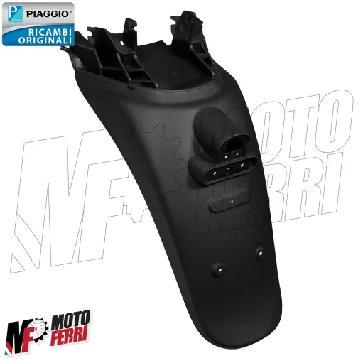 MF5738 Parafango Portatarga Posteriore Nero Piaggio Beverly 400 500 (2006/2008)