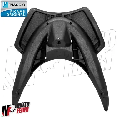 MF6803 Portapacchi Posteriore Nero Opaco Originale Piaggio Liberty S 50 125 200
