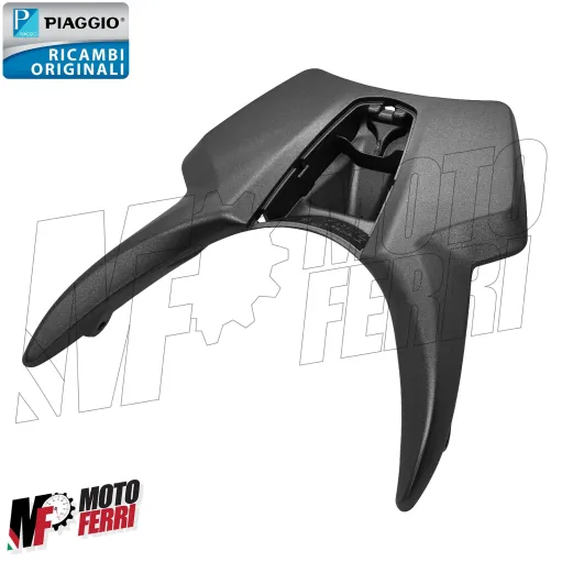 MF6803 Portapacchi Posteriore Nero Opaco Originale Piaggio Liberty S 50 125 200
