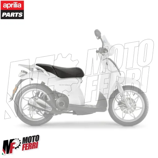 MF3328 Sella Pelle Nera Originale Aprilia Scarabeo 50 100 4T mod 2014/2017
