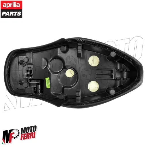 MF3328 Sella Pelle Nera Originale Aprilia Scarabeo 50 100 4T mod 2014/2017