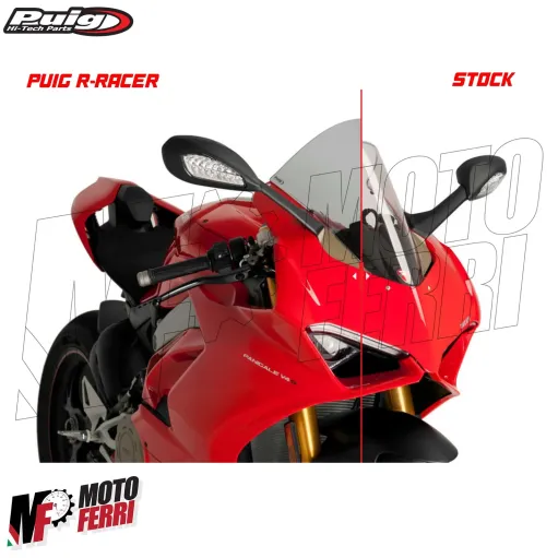 MF6814 Cupolino Ducati Panigale V4 / V4S (2020-2024) Fumè Scuro Puig R-Racer