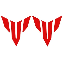 MF6829 Kit Adesivo Emblema Logo Yamaha MT125 MT03 MT07 MT09 MT10 Rosso 9,5x10cm