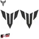 MF6830 Kit Adesivo Emblema Logo Yamaha MT03 MT07 MT09 MT10 Carbon Look 9,5x10cm