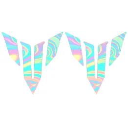 MF6831 Kit Adesivo Emblema Logo Yamaha MT03 MT07 MT09 MT10 Cangiante 9,5x10cm