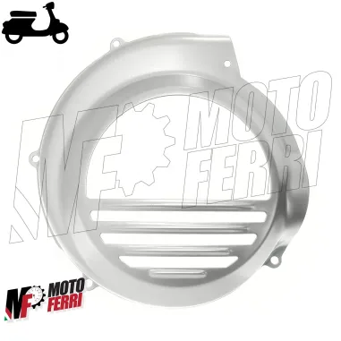 MF6839 Copri Ventola Volano Cromato Vespa PX 125 150 200 NO Avviamento Elettrico