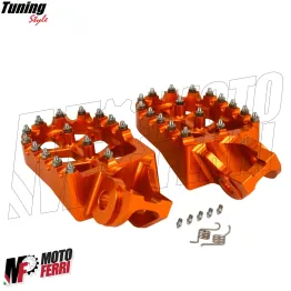 MF6849 Pedane Poggiapiedi Cross KTM SX SXF EXC EXCF XC XCF 125 250 350 450 530 2