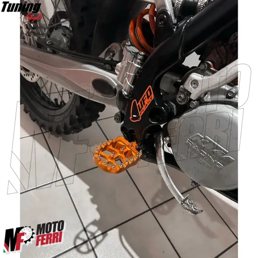 MF6849 Pedane Poggiapiedi Cross KTM SX SXF EXC EXCF XC XCF 125 250 350 450 530