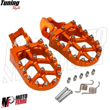 MF6849 Pedane Poggiapiedi Cross KTM SX SXF EXC EXCF XC XCF 125 250 350 450 530