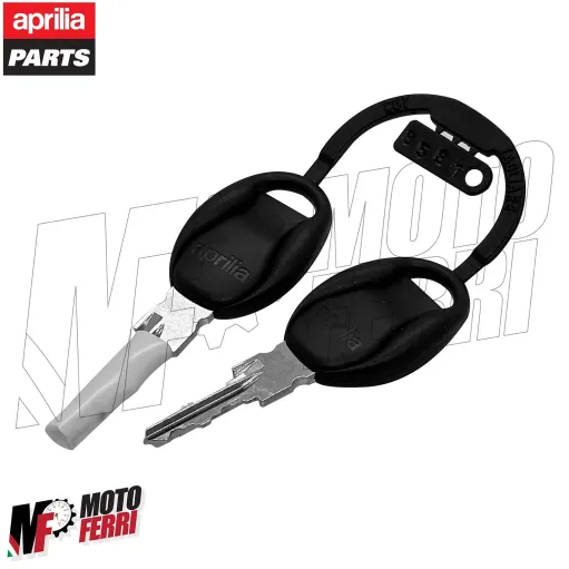 MF6851 Kit Serratura Chiavi Completo Originale Aprilia SR Factory 50 (2004/2014)