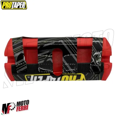 MF6855 Paracolpi Manubrio Traversa Rockstar Rosso Universale Scooter Cross Moto