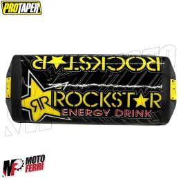 MF6856 Paracolpi Manubrio Traversa Rockstar Nero Universale Scooter Cross Moto 2