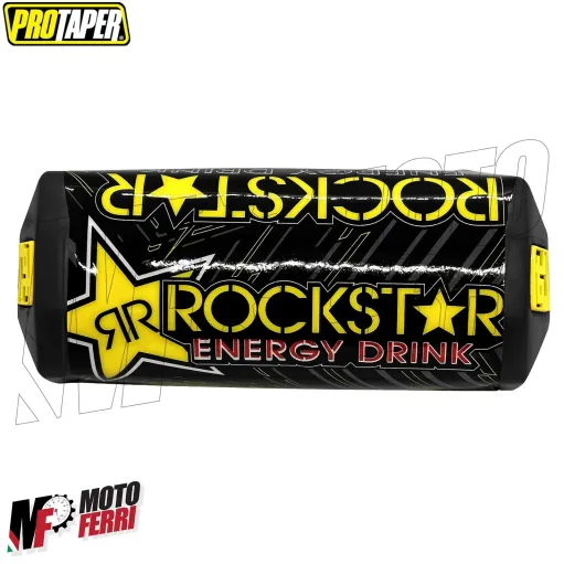 MF6856 Paracolpi Manubrio Traversa Rockstar Nero Universale Scooter Cross Moto