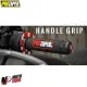 MF3868 Manopole ProTaper Rosso Nero per Moto Cross Enduro Motard Universali